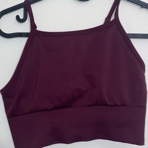 Lululemon ebb to street longline bra